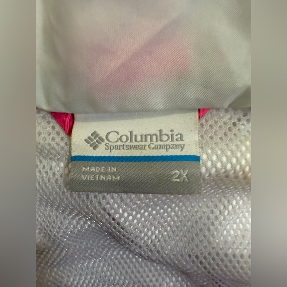 NWOT Columbia Women’s Plus Size Fuchsia Pink Arcadia II Jacket - Size 2X - Picture 4 of 7